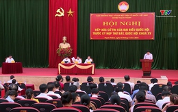 Đoàn Đại biểu Quốc hội tỉnh Thanh Hóa tiếp xúc cử tri huyện Vĩnh Lộc, Thạch Thành
