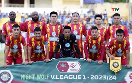 Vòng 23 V.League 2023/2024, Đông Á Thanh Hóa rời Nghệ An với 3 điểm trọn vẹn