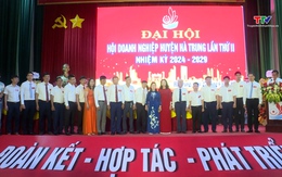 Đại hội Hiệp hội Doanh nghiệp huyện Hà Trung lần thứ II