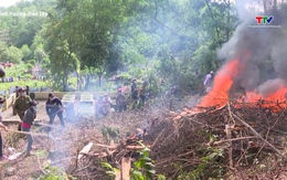 Diễn tập phòng cháy, chữa cháy rừng và tìm kiếm cứu nạn năm 2024 tại thành phố Thanh Hóa