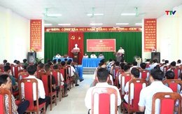 Đại biểu HĐND tỉnh tiếp xúc cử tri huyện Mường Lát (tháng 6/2024)