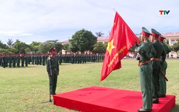 Trung đoàn 762 tổ chức tuyên thệ cho chiến sĩ mới năm 2024