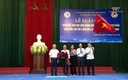 Đoàn thể thao học sinh Thanh Hóa tham dự Hội khỏe Phù Đổng toàn quốc lần thứ X tại tỉnh Quảng Nam