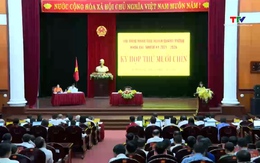 Khai mạc kỳ họp thứ 19, Hội đồng nhân dân huyện Quảng Xương khoá XXI, nhiệm kỳ 2021 - 2026
