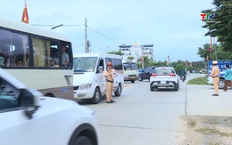 Nỗ lực bảo đảm trật tự giao thông phục vụ lễ hội Hàn Sơn