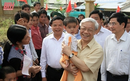 Những hình ảnh về Tổng Bí thư Nguyễn Phú Trọng với Đảng bộ, chính quyền và Nhân dân tỉnh Thanh Hóa