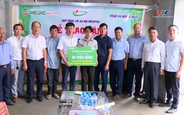 Bệnh viện Đa khoa Medic Hải Tiến hỗ trợ xây nhà tình nghĩa