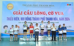 Giải Cầu lông thiếu niên, nhi đồng thành phố Thanh Hoá năm 2024