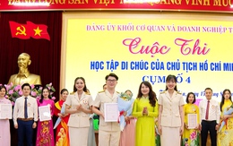 Đảng bộ Cục thuế Thanh Hóa giành giải Nhất Cuộc thi “Học tập Di chúc của Chủ tịch Hồ Chí Minh” -  Cụm số 4