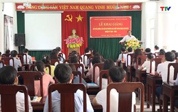 Vĩnh Lộc khai giảng lớp bồi dưỡng cán bộ nguồn