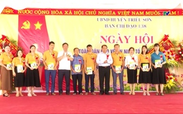 Trưởng Ban Tổ chức Tỉnh ủy Nguyễn Văn Hùng dự "Ngày hội toàn dân bảo vệ an ninh Tổ quốc năm 2024" tại Triệu Sơn