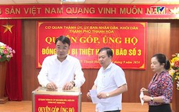 Thành phố Thanh Hóa phát động ủng hộ đồng bào bị thiệt hại do bão số 3