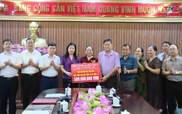 Ủy ban Mặt trận Tổ quốc tỉnh tiếp nhận ủng hộ đồng bào bị thiệt hại do bão số 3