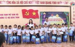 Thành phố Thanh Hoá trao quà cho trẻ em có hoàn cảnh đặc biệt, khó khăn