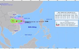 Ngày 19/9, áp thấp nhiệt đới đã mạnh lên thành cơn bão số 04 năm 2024
