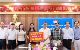 Ủy ban Mặt trận  Tổ quốc tỉnh tiếp  nhận ủng hộ đồng bào bị thiệt hại do bão số 3