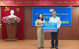 Thành phố Thanh Hóa chung tay chia sẻ khó khăn với đồng bào vùng bị lũ lụt