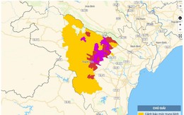 Cảnh báo lũ quét, sạt lở và sụt lún đất khu vực tỉnh Thanh Hóa