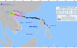 Bão số 3 đã đi vào đất liền Quảng Ninh - Hải Phòng, sức gió mạnh cấp 12-13