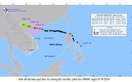 Cập nhật: TIN BÃO KHẨN CẤP (Cơn bão số 3)