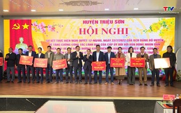 Sơ kết thực hiện Nghị quyết 12 của Ban Chấp hành Đảng bộ huyện Triệu Sơn