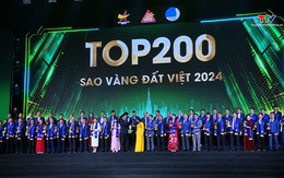 Tiến Nông được vinh danh trong top 100 Sao Vàng Đất Việt 2024