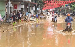 Hơn 500 nhà dân của xã Ngọc Lặc bị ảnh hưởng do mưa lũ
