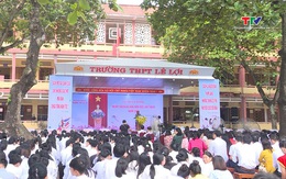 Trường THPT Lê Lợi phát động Ngày sách và Văn hóa đọc Việt Nam năm 2025