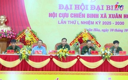 Đại hội đại biểu Hội cựu chiến binh xã Xuân Hòa lần thứ nhất