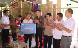Hỗ trợ người dân Bát Mọt sớm ổn định cuộc sống sau mưa bão