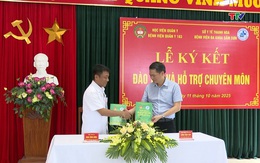 Ký kết đào tạo và hỗ trợ kỹ thuật y khoa