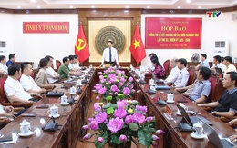 Họp báo công bố kết quả Đại hội đại biểu Đảng bộ tỉnh lần thứ XX