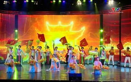 Tổng duyệt chương trình Mít tinh và nghệ thuật chào mừng thành công Đại hội Đại biểu Đảng bộ tỉnh Thanh Hóa lần thứ XX, nhiệm kỳ 2025 - 2030
