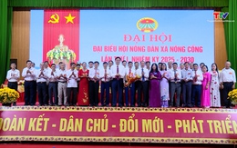 Đại hội đại biểu Hội Nông dân xã Nông Cống nhiệm kỳ 2025 - 2030