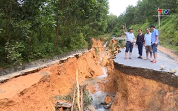 Xã Xuân Chinh thiệt hại nặng nề sau bão số 10
