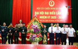 Hội Cựu chiến binh xã Vĩnh Lộc tổ chức Đại hội đại biểu lần thứ I, nhiệm kỳ 2025–2030