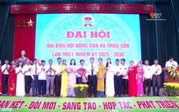 Đại hội Đại biểu Hội Nông Dân xã Triệu Sơn nhiệm kỳ 2025 - 2030