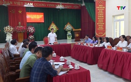 Phó Bí thư Thường trực Tỉnh ủy Nguyễn Hồng Phong làm việc với xã Vân Du