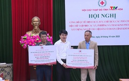Công bố quyết định về kiện toàn tổ chức hội Chữ thập đỏ
