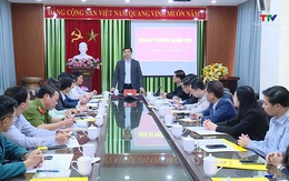 Phó Bí thư Thường trực Tỉnh uỷ làm việc với phường Quảng Phú và phường Đông Quang