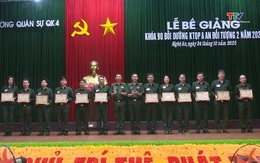 Quân khu 4 bế giảng lớp bồi dưỡng kiến thức quốc phòng và an ninh