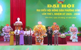 Đại Hội Đại biểu Hội Nông dân phường Bỉm Sơn nhiệm kỳ 2025 - 2030