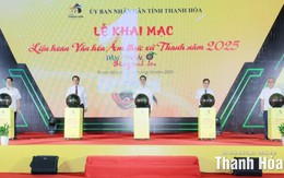 Khai mạc Liên hoan Văn hóa ẩm thực xứ Thanh năm 2025: "Đậm bản sắc - Bừng tinh hoa"
