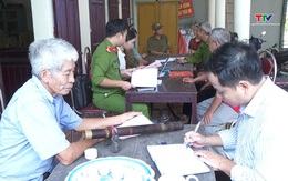 Xã Triệu Sơn đẩy nhanh tiến độ chiến dịch "làm giàu, làm sạch" cơ sở dữ liệu quốc gia về đất đai