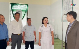 Đoàn công tác Bộ Y tế chỉ đạo công tác phòng, chống dịch bệnh sau bão lũ tại Thanh Hóa