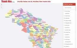 Báo và Đài PT-TH Thanh Hóa ra mắt trang dữ liệu số 166 xã, phường