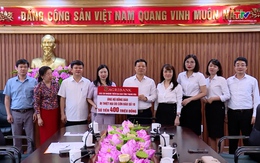 Các chi nhánh Ngân hàng Agribank Thanh Hóa ủng hộ khắc phục hậu quả mưa lũ