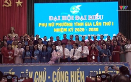 Đại hội Hội Liên hiệp phụ nữ phường Tĩnh Gia lần thứ I