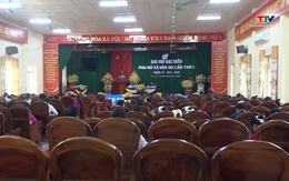 Đại hội đại biểu Hội liên hiệp phụ nữ xã Vân Du lần thứ I