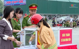 Sẵn sàng cho Hội thi nghiệp vụ chữa cháy và cứu nạn cứu hộ tỉnh Thanh Hóa năm 2025